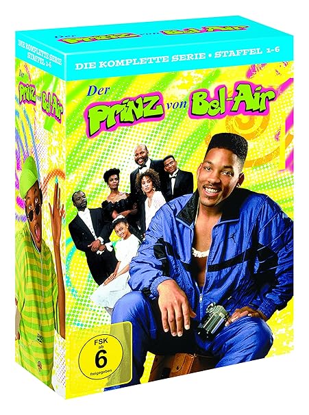 Der Prinz von Bel-Air – Die komplette Serie (Staffel 1-6)