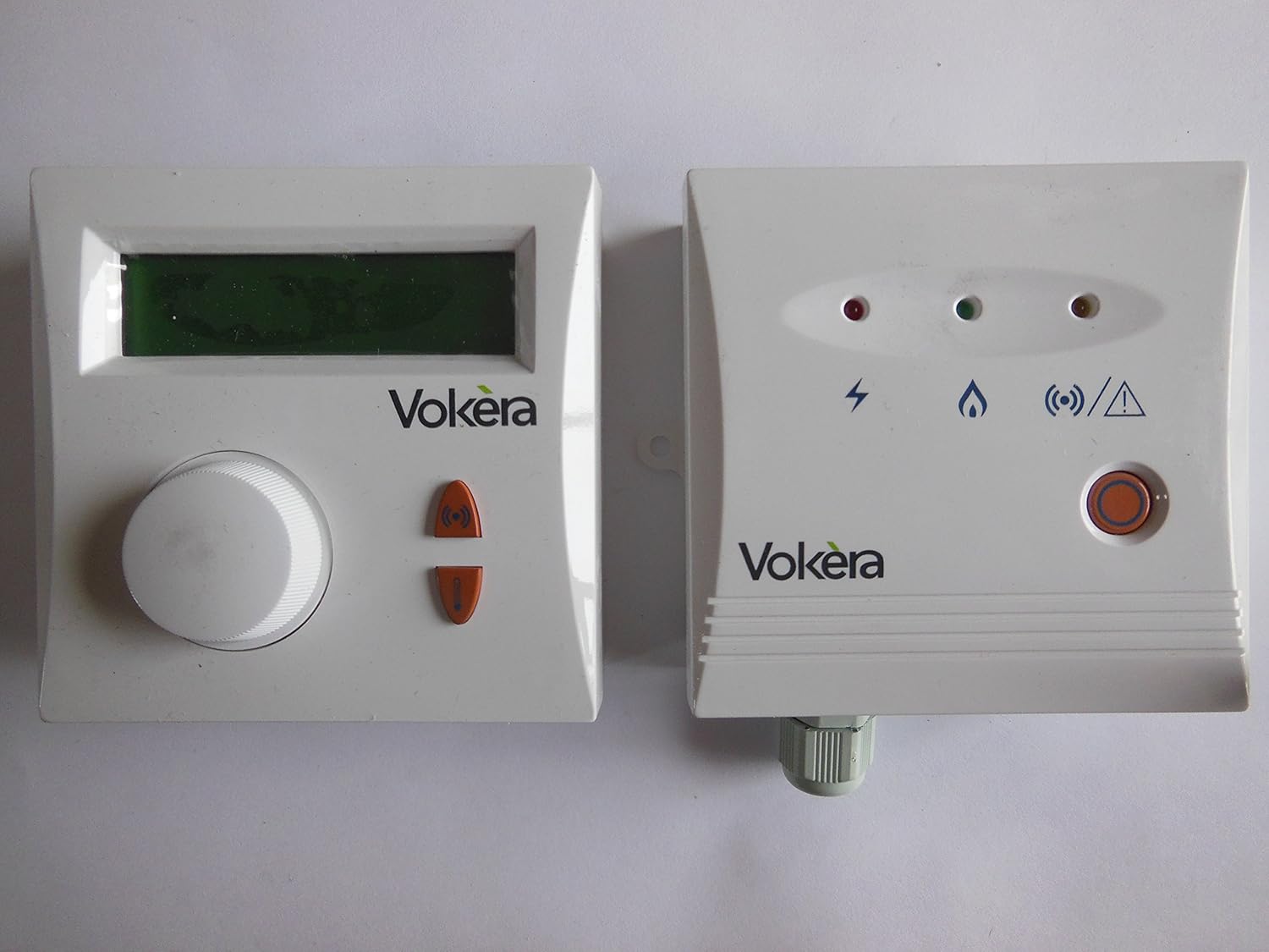 VOKERA WIRELESS RF ROOM THERMOSTAT 24HR CLOCK 20029494 Amazon.co.uk