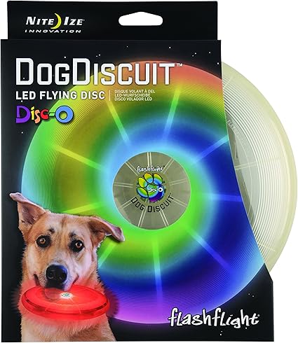 nite ize flashflight led light up flying disc