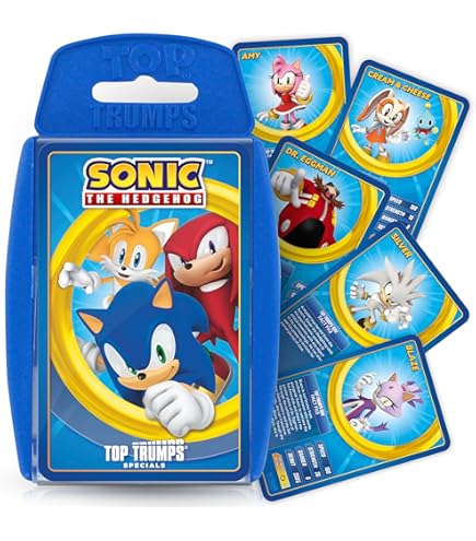 Amazon.com: Lisciani Sonic The Hedgehog Speed Cards Game with