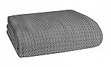 Elvana Home 100% Cotton Bed Blanket, Breathable Bed