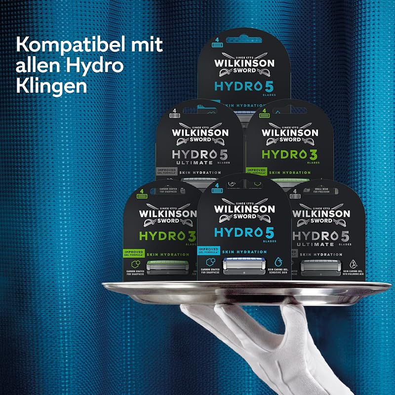 Hydro 5 Rasierer-Ersatzklingen, 4er-Pack