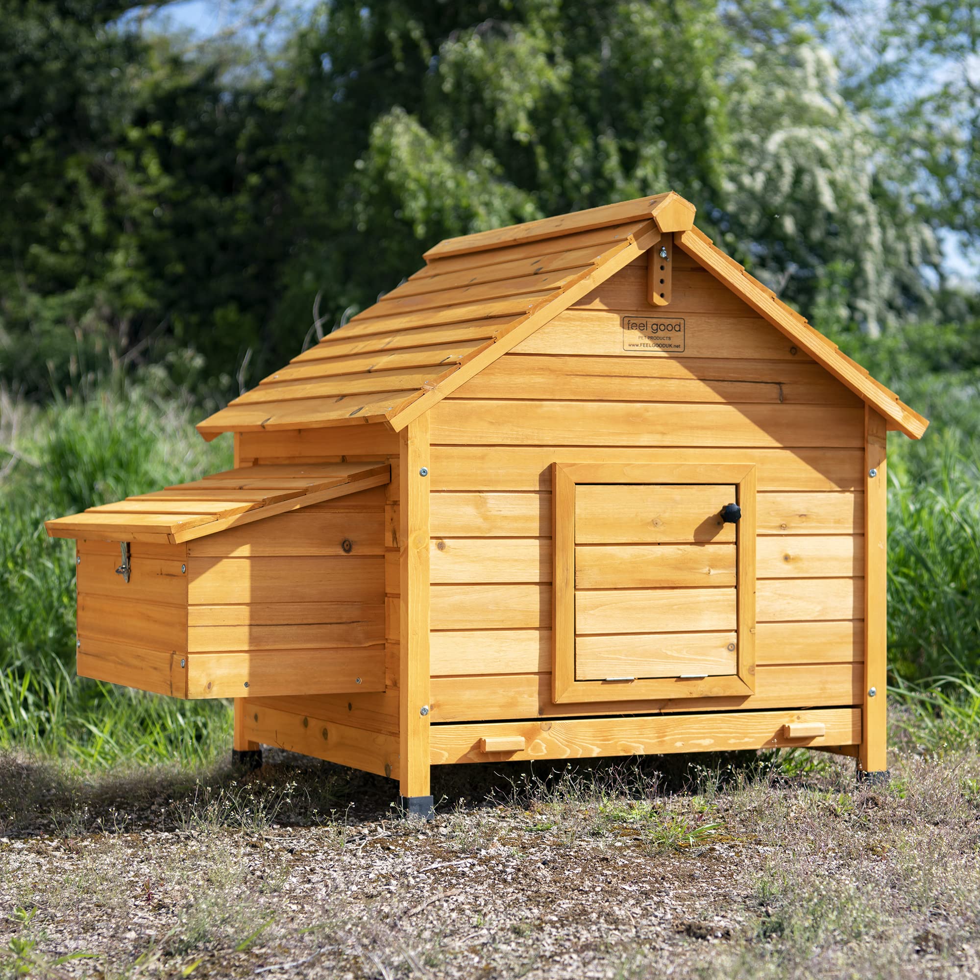 FeelGoodUK Coop House Chicken Coop, Large