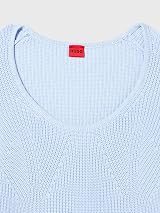 HUGO Women's Sormsety Knitted Sweater Bright Purple Size M view 2