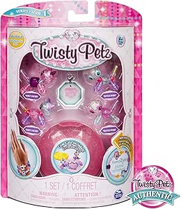 Twisty Petz - Babies 4-Pack Unicorns and Pandas Collectible Bracelet Set for Kids