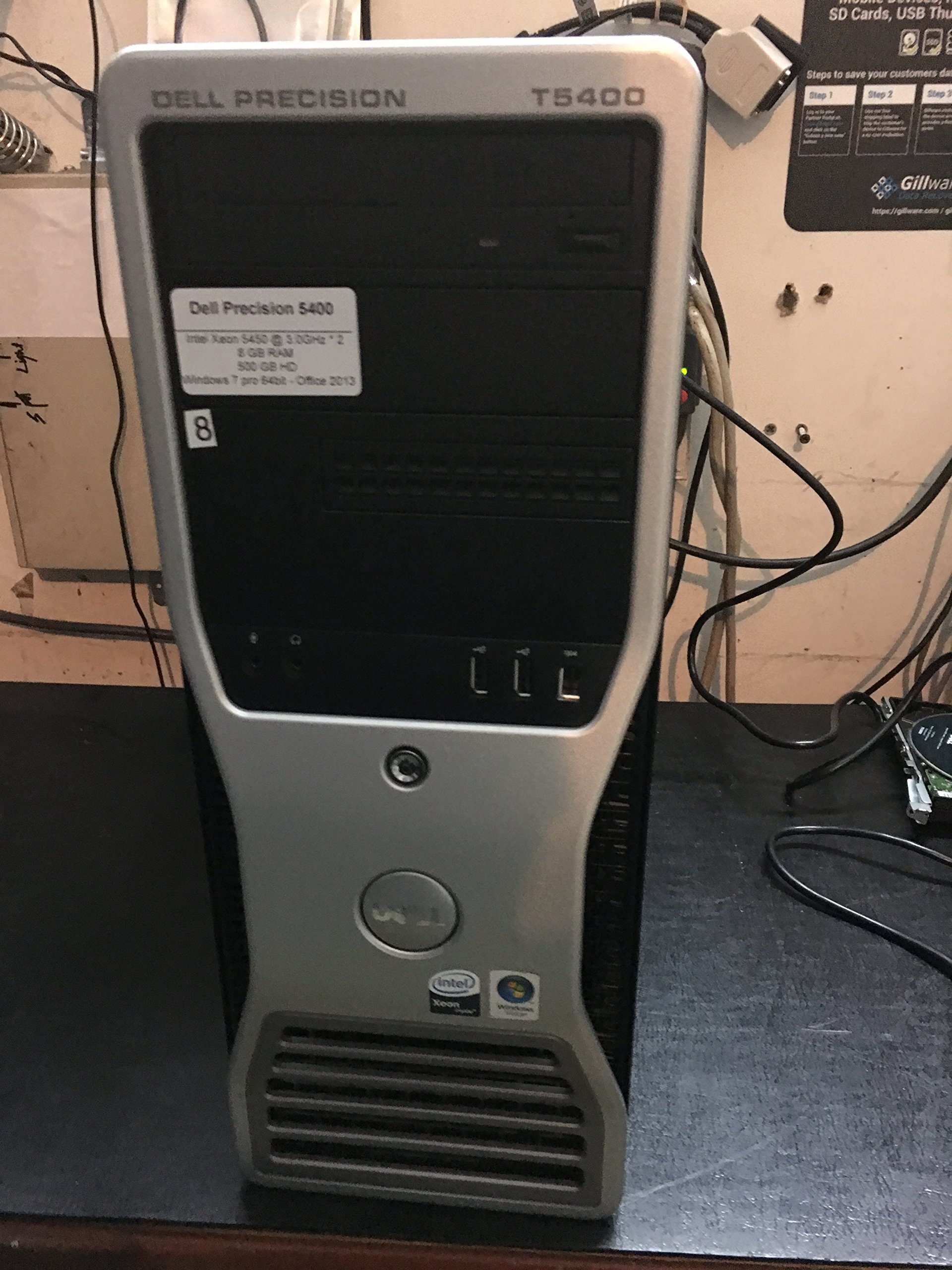 Dell Precision T5500 Workstation Midtower , 2 X Quad Core Intel Xeon 2