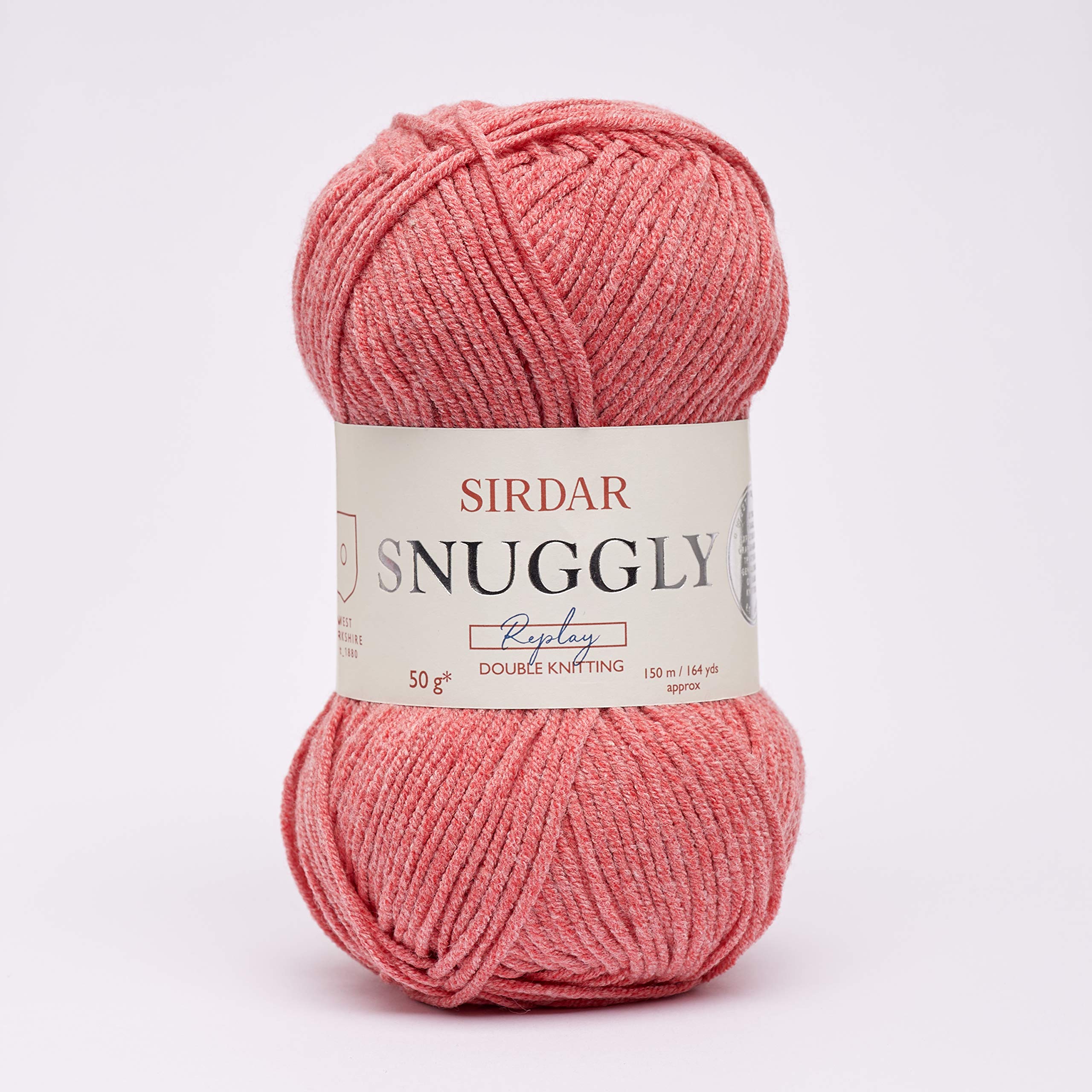 Sirdar Snuggly Replay DK Double Knitting, Rocket Red (114), 50g