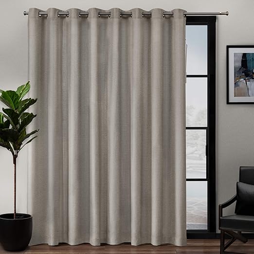 Amazon Com Exclusive Home Curtains Loha Patio Grommet Top Single