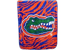 College Covers Florida Gators Raschel Throw Blanket, 60 in by 50 in
