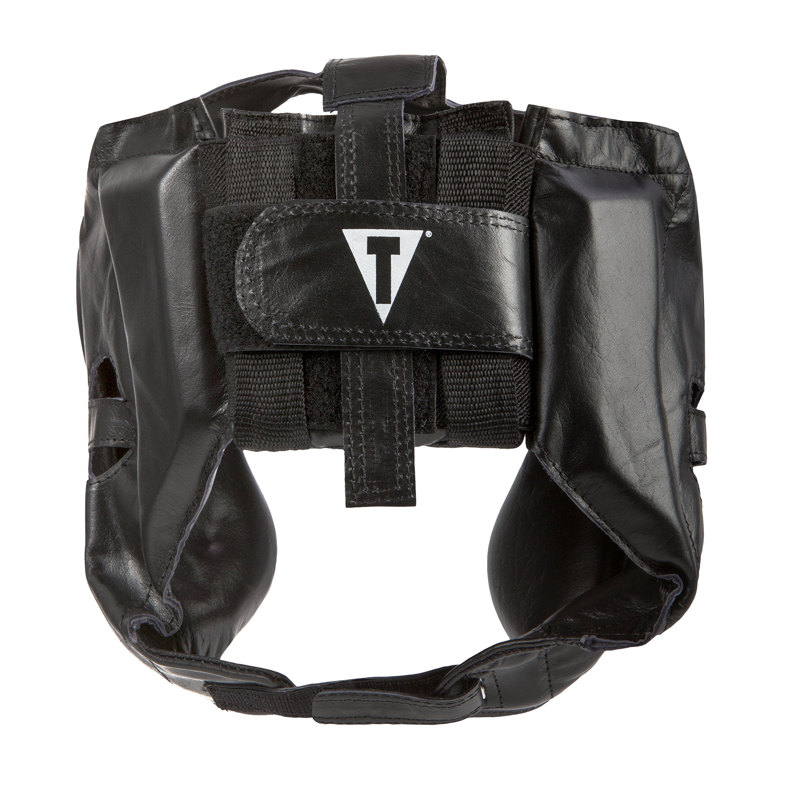 TITLE Boxing HiPerformance Leather Headgear, Black