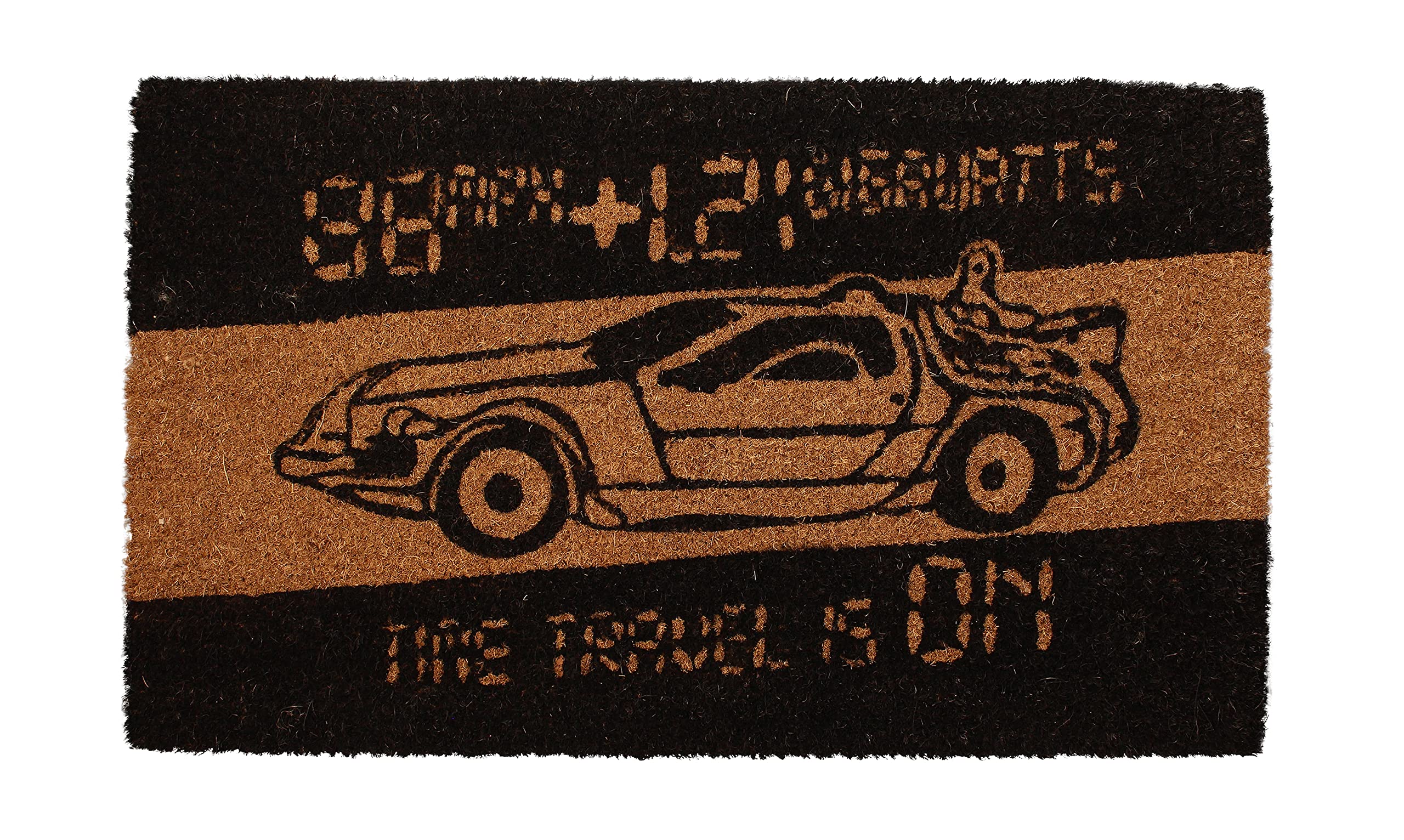 SD TOYS Time Machine Back To The Future Doormat 60x40