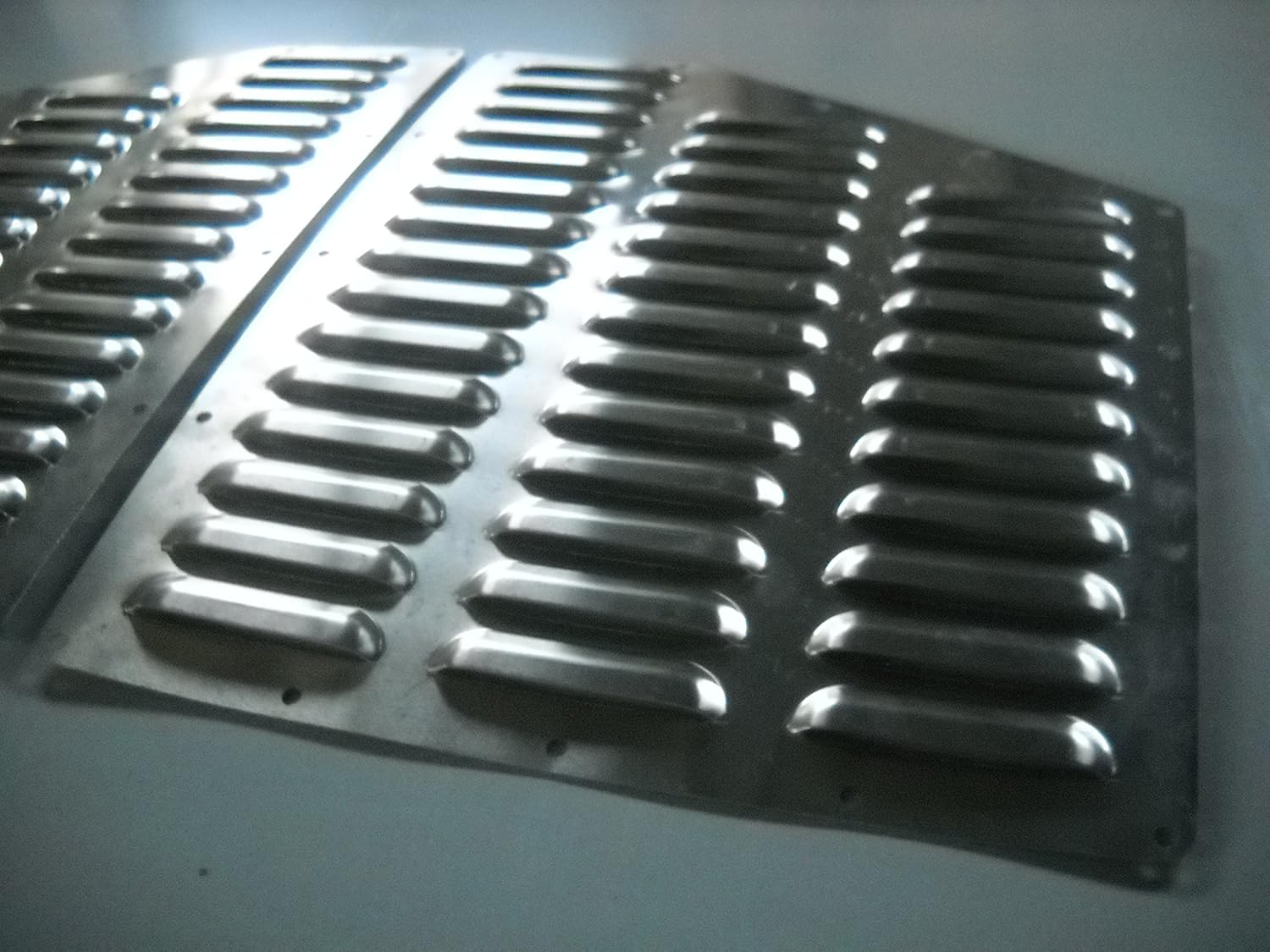 Automotive Kit Bolton RodLouvers Pair of Jeep ZJ Hood Aluminum