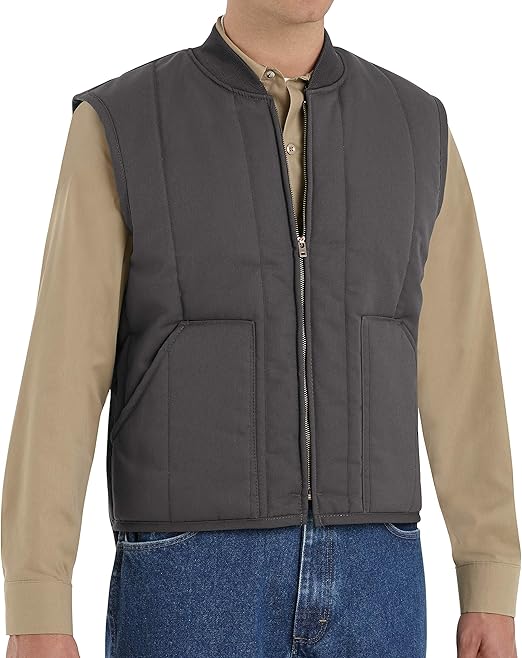 Red Kap Men's Quilted Vest Clothing