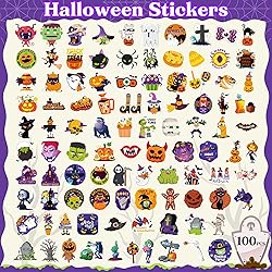OHOME Halloween Stickers | 100 PCS Halloween Party