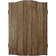 DMI Sports MI Sports Brown CricketPro Dartboard Cabinet | Designed for Arachnid 15.5” CricketPro 900, 800, 750, 650 Electronic Dartboards | Does Not Include Dartboard
