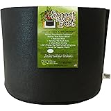 Smart Pots 10-Gallon Smart Pot Soft-Sided Container, Black