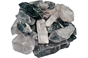 Hypnotic Gems 453g 1 lb Lot Rare Tibetan Quartz Points, Wands and Specimens - Large: 1" and Longer Brand