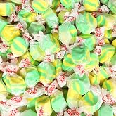 Premium Pineapple Saltwater Taffy, 1 lb, Individually Wrapped Candy | Tropical Pineapple Flavor, Sweet Fruity Taste, Smooth Chewy Texture, Great For Sharing, Convenient Snacking