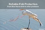 AlpineReach Koi Pond Netting Kit 4.5m x 6m Heavy Duty Mesh with Stakes view 5