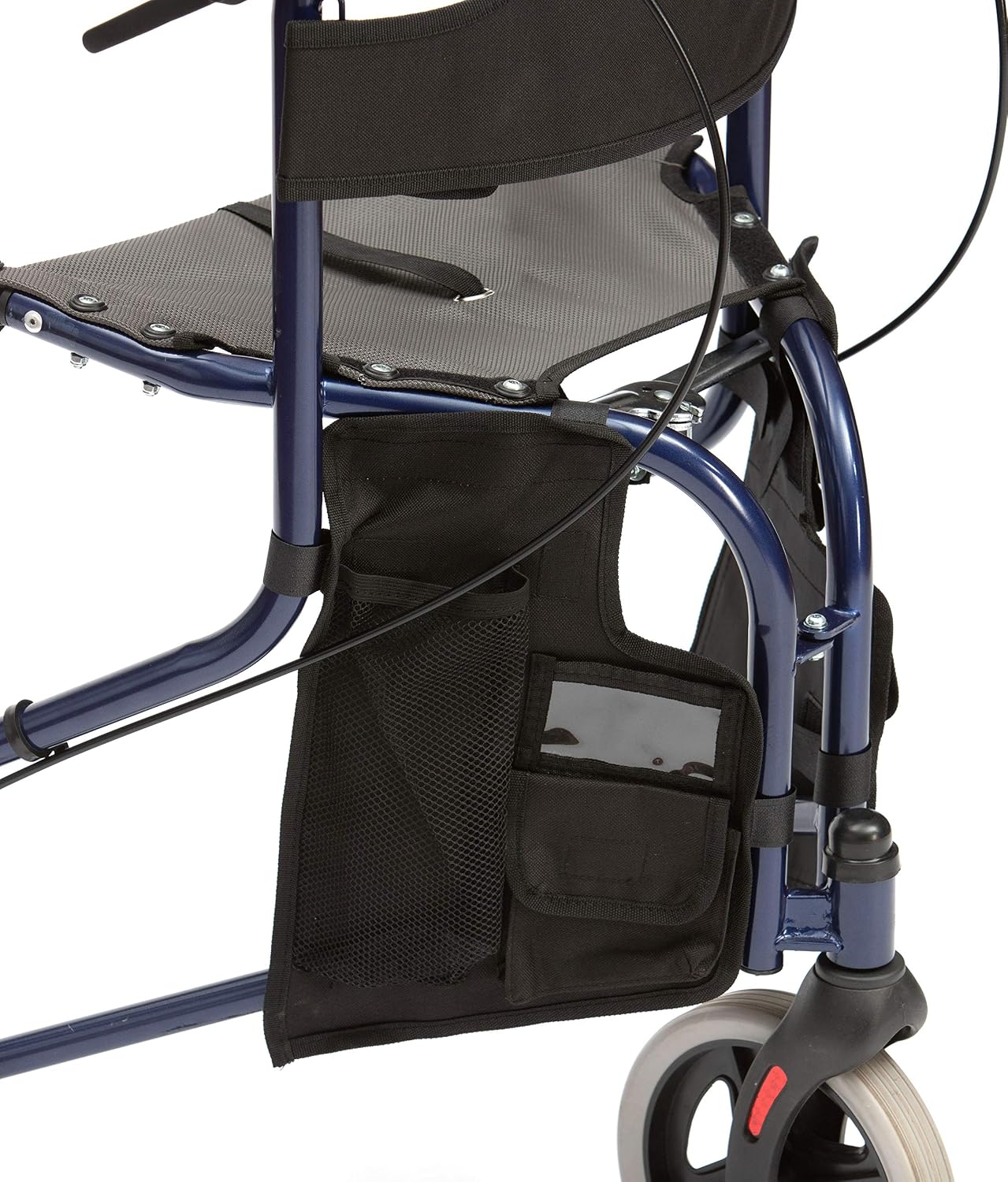 Drive Devilbiss Tri-Walker Walking Aid with Seat and backrest, Blue, Maximum height - 99 Centimetres - Image 4