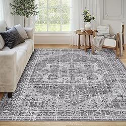 QD-Udreamy 5x7 Area Rugs - Machine Washable Rugs