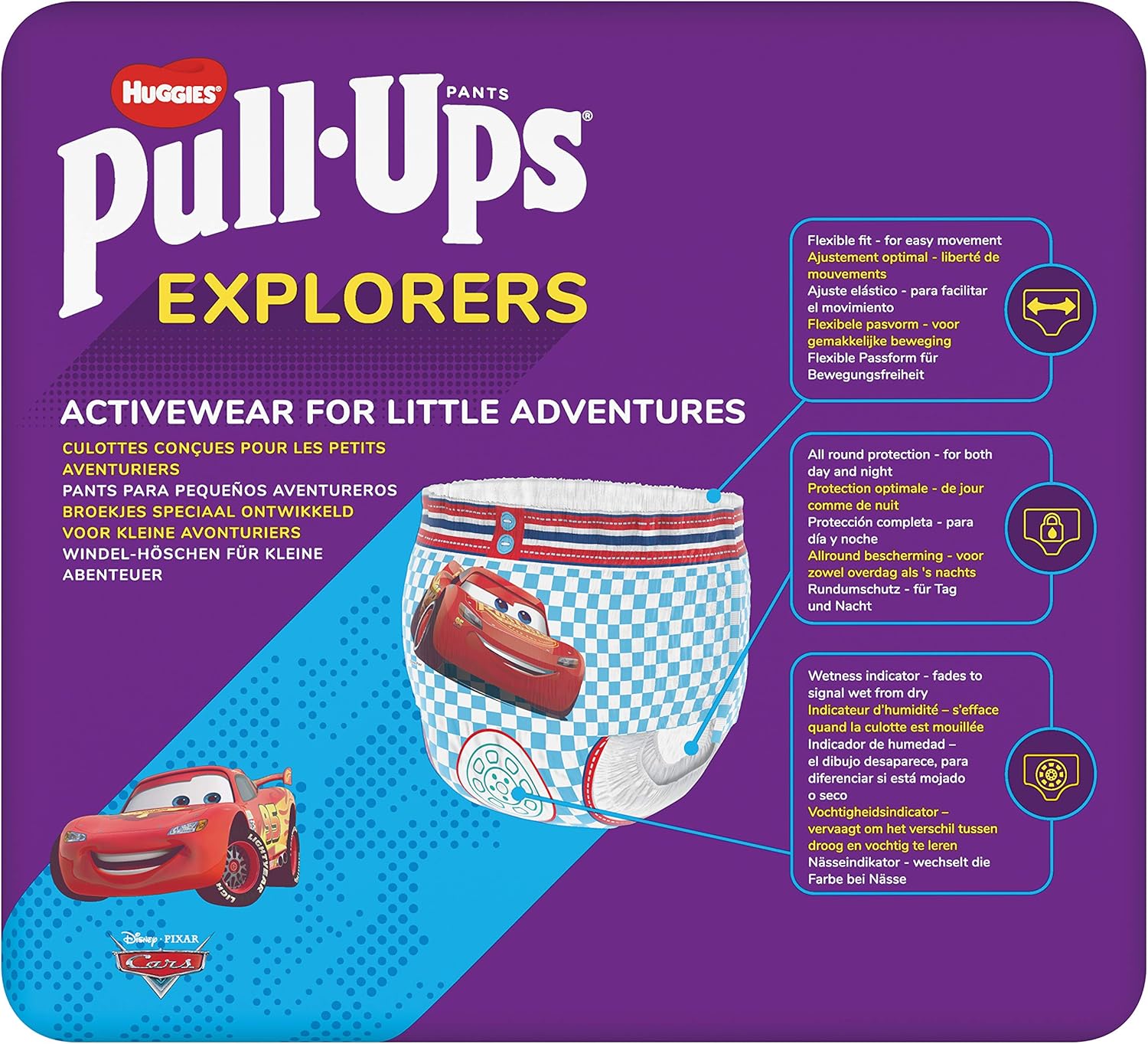 Huggies Pull Ups Explorers Jongen Maat 1 5 3 Jaar Luiermaat 4 5 48 Big Kid Broek Amazon Nl