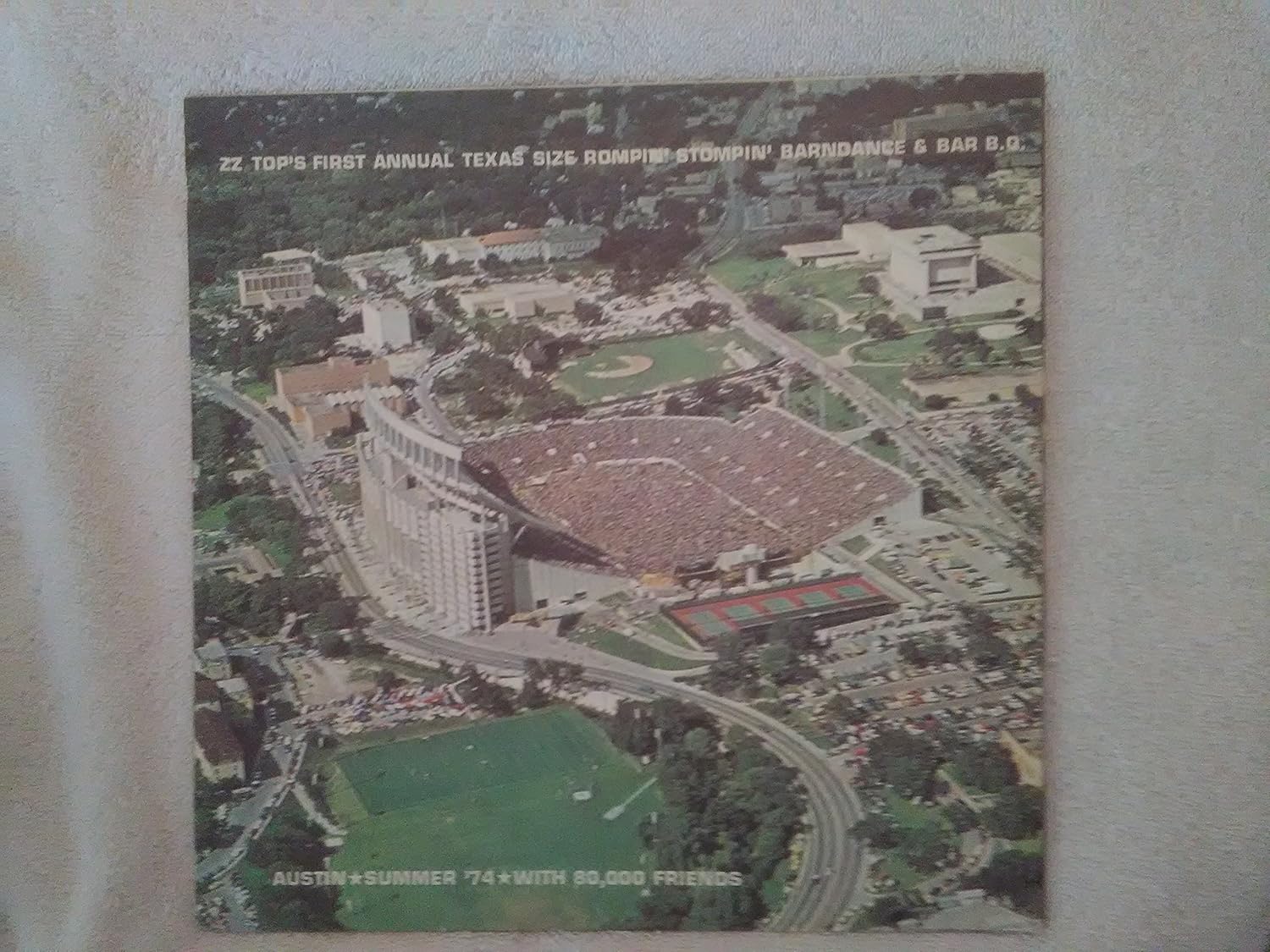 Zz Top Rare Live Recording Zz Top Zz Top S First Annual Texas