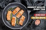 INTIGNIS Deep Non-Stick Frying Pan with Lid 28 cm GREBLON Ceramic Coating view 6