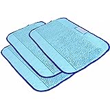 Microfiber 3-Pack, Pro-Clean Mopping Cloths for Braava Floor Mopping Robot