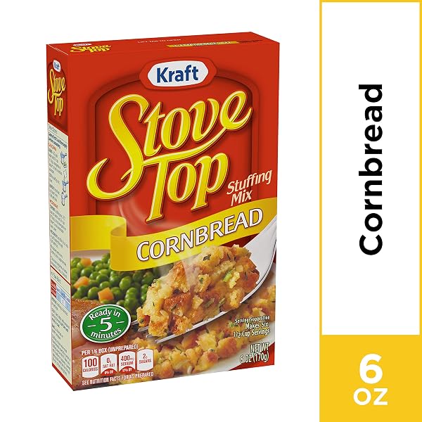 STOVE TOP STOVE TOP STUFFING MIX, CORNBREAD, 6 OUNCE, 6 OZ