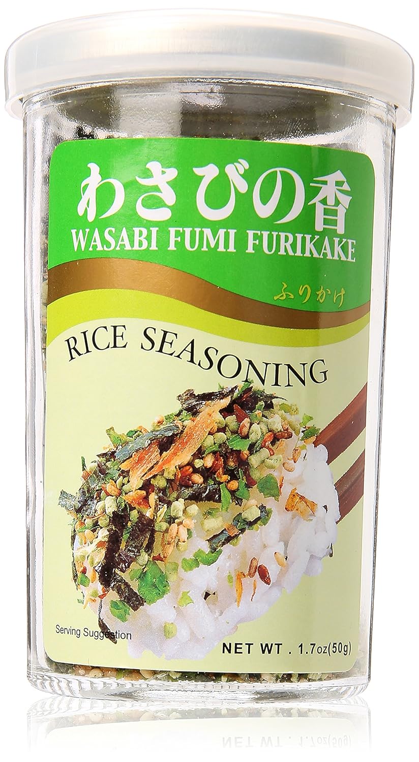 Furikake Rice Seasoning 1.7 Oz. (50g) (Wasabi) Grocery