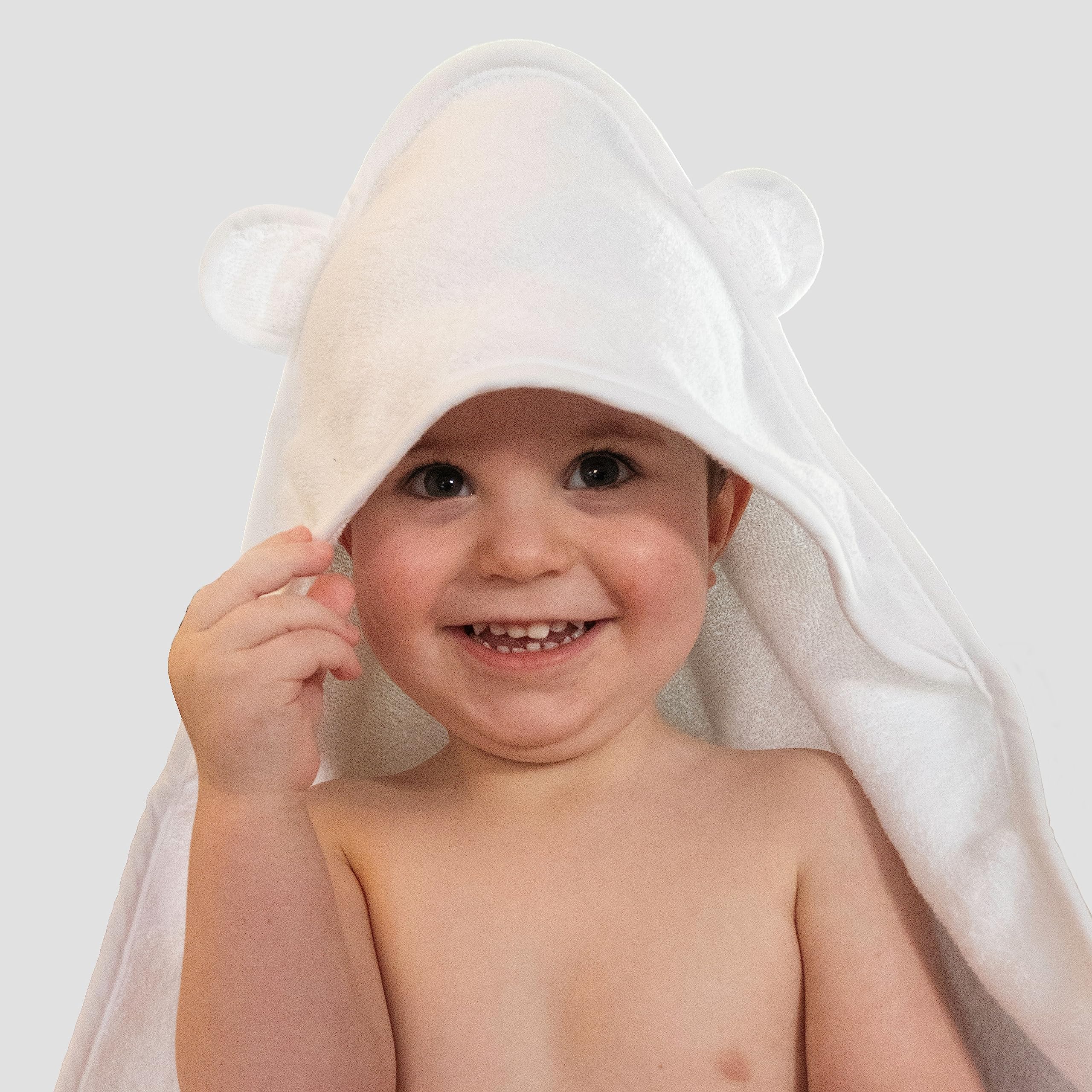 SILVERGUARD Organic Cotton Hooded Baby Towel
