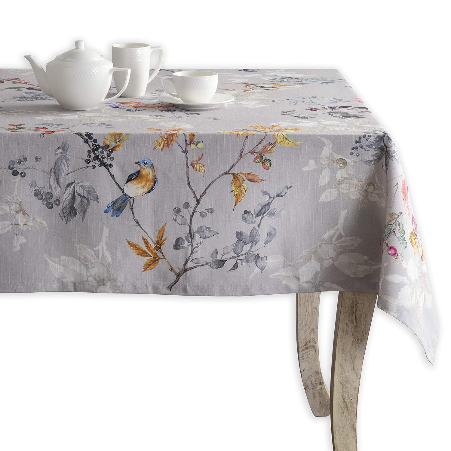 Best natural leaf table cloth