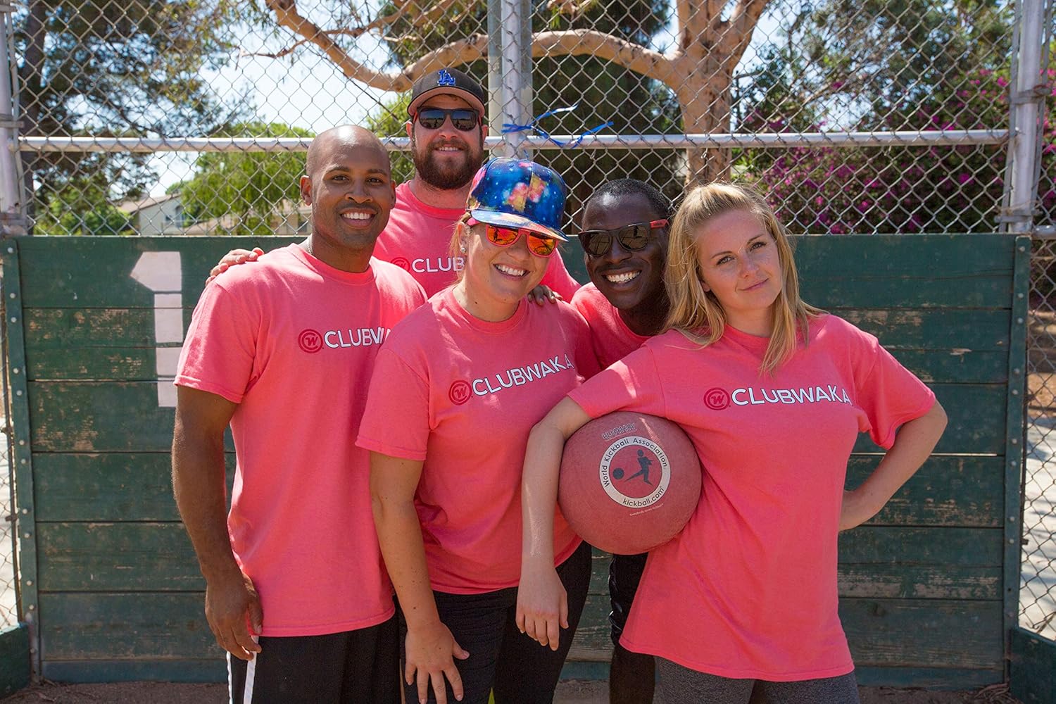 WAKA Official Kickball - Adult 10 , Red: Sports & Outdoors