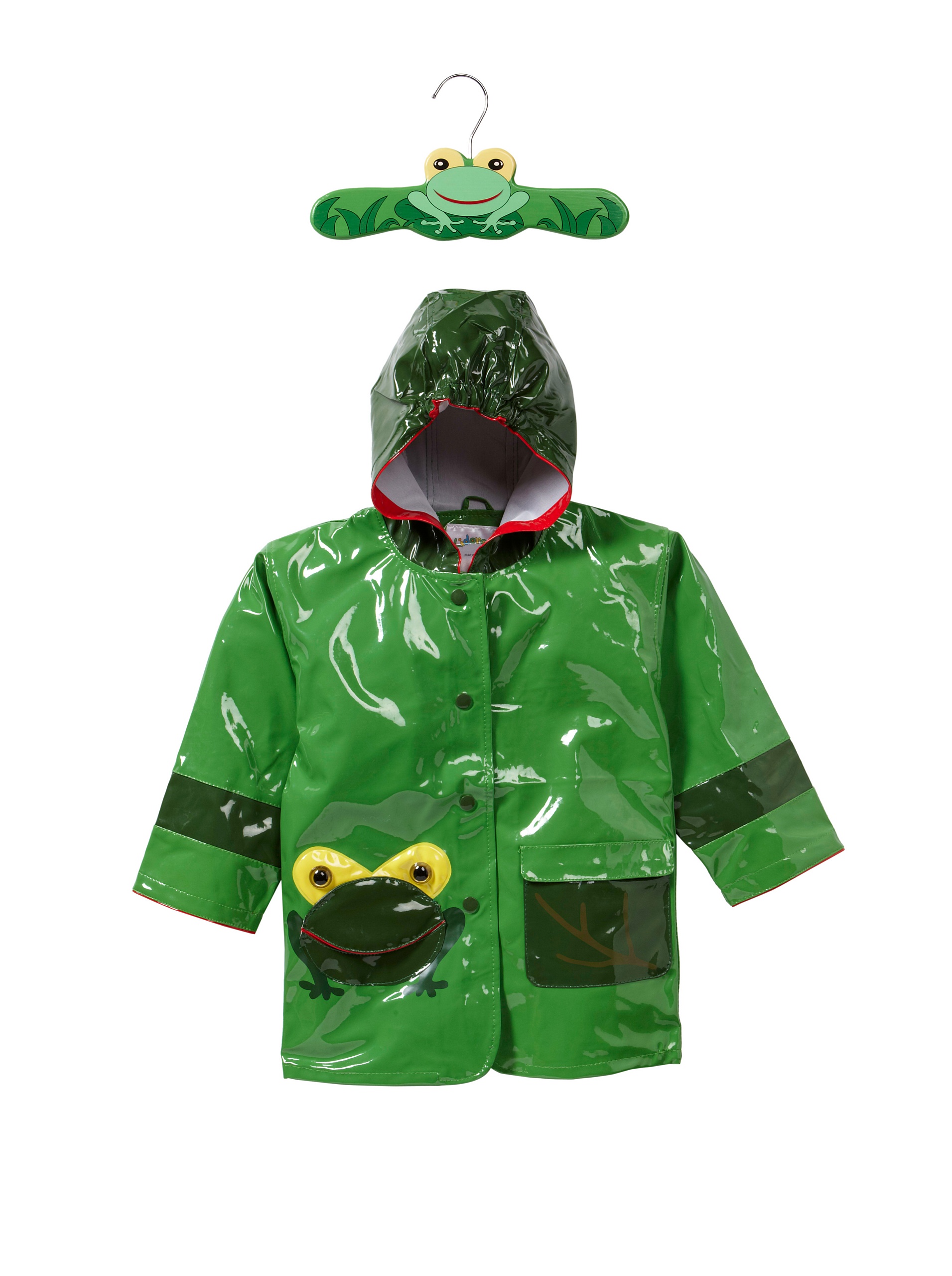 Kidorable Frog Raincoat, Green, in Oman Whizz Jackets Coats