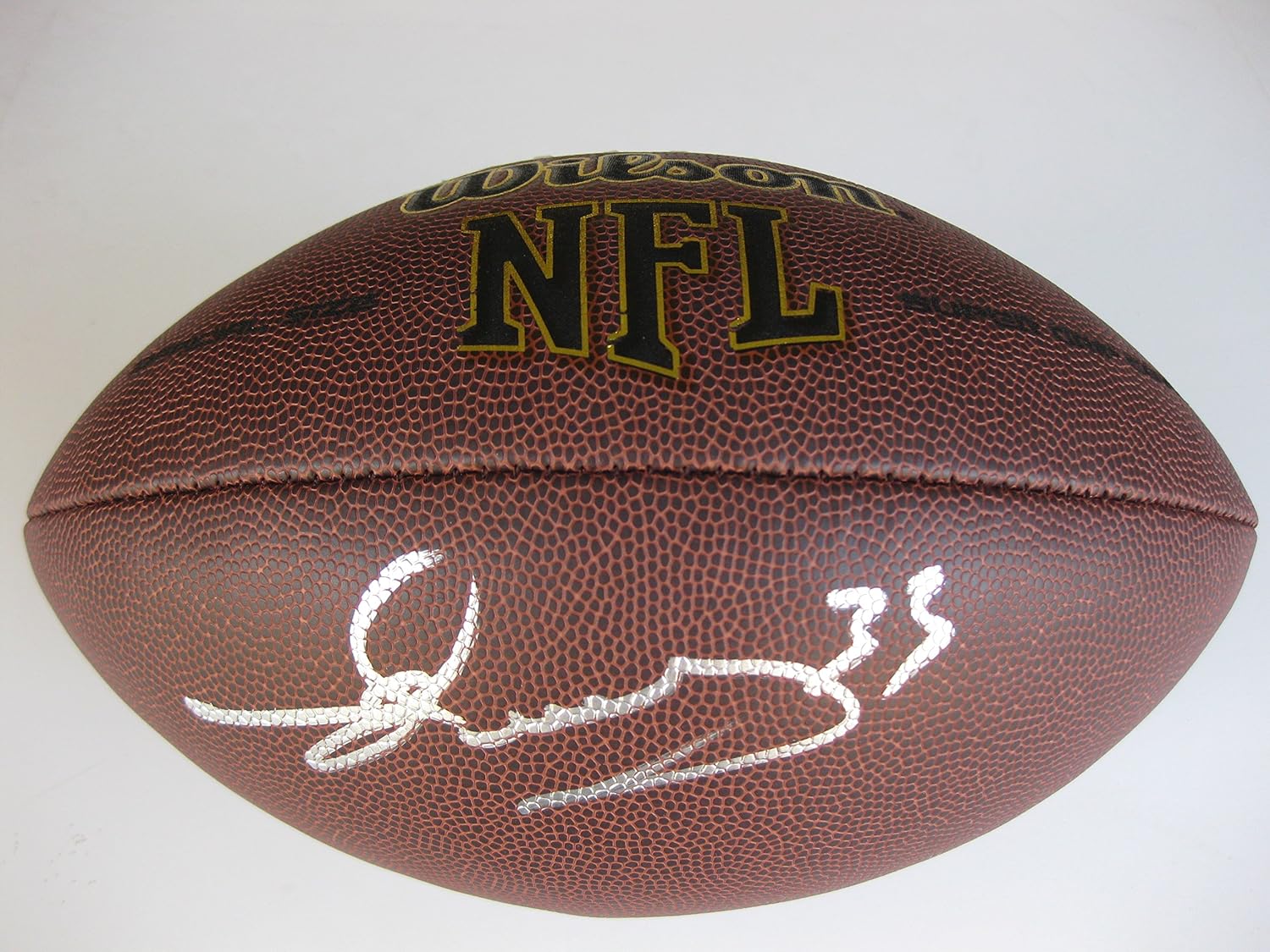 steelers autographed football
