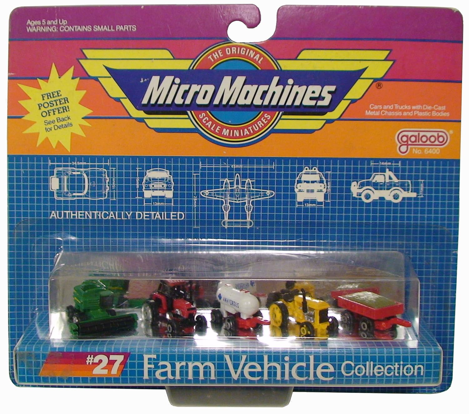 Micro Machines Farm Vehicle 27 Collection Home Garden Lawn Garden