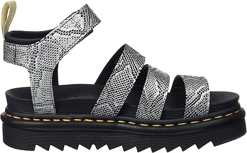 snakeskin dr marten sandals
