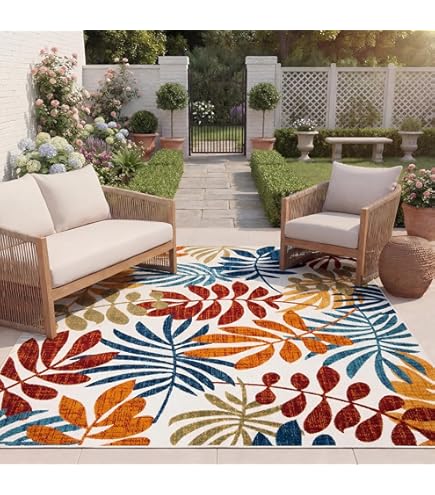 Amazon.com: Plow & Hearth Indoor/Outdoor Weather-Resistant Bright