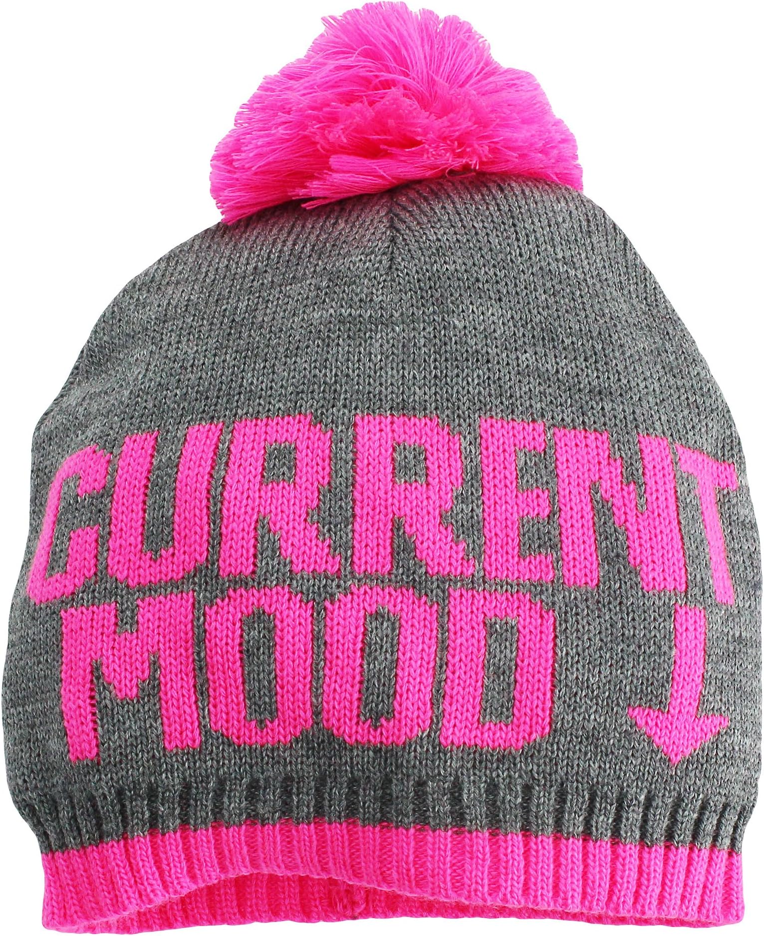 Nolan Winter Hat Girls Current Mood Beanie Grey 8-16