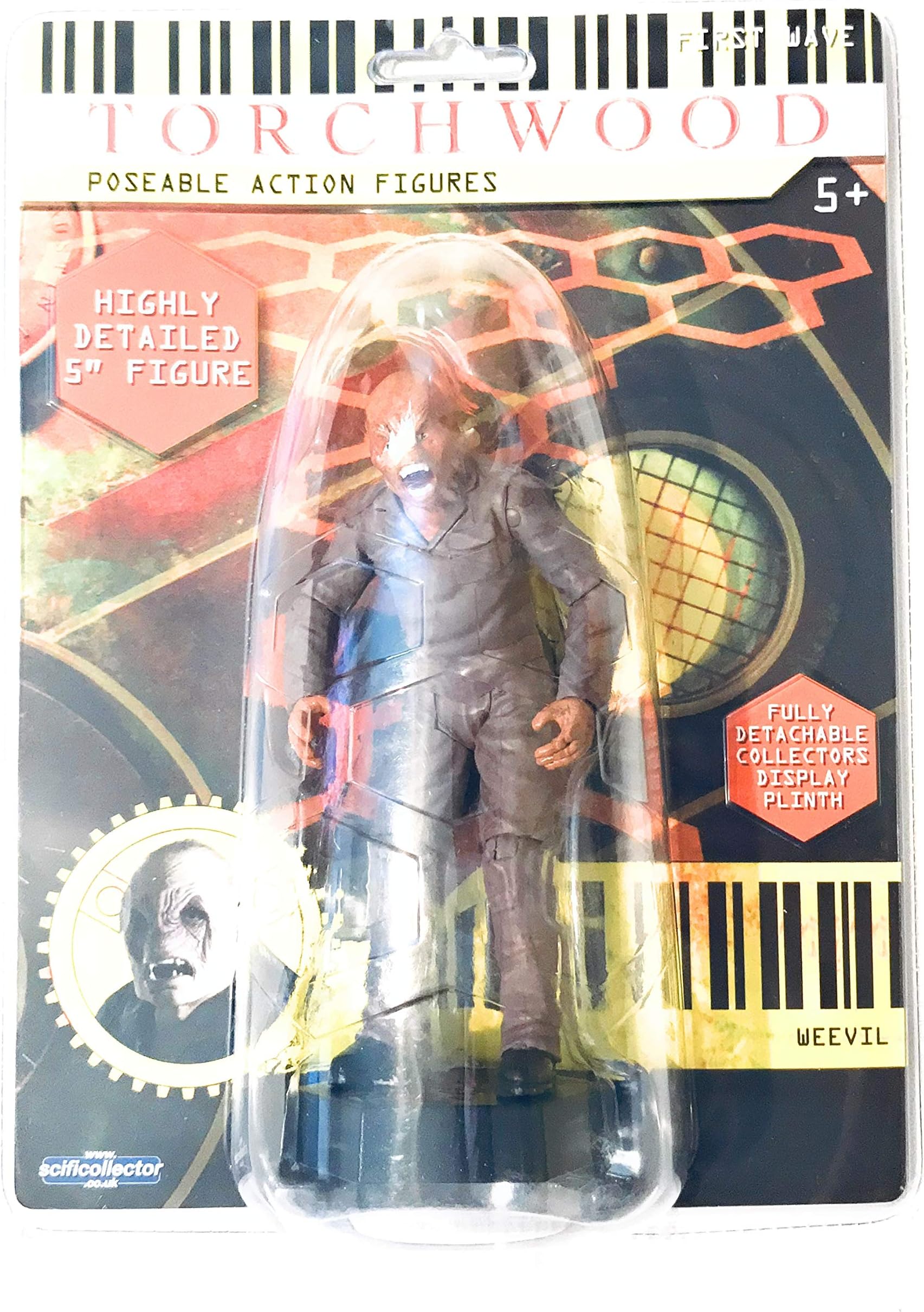 TORCHWOOD WEEVIL 5" ACTION FIGURE NEW IN BOX
