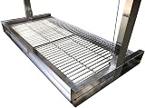 SunshineBBQs Brick BBQ Grill Argentinian Height Adjustable 91cm Stainless Steel view 7