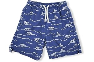 INGEAR Little Boys Quick Dry Beach Board Shorts Kids Swim Trunk Swimsuit Beach Shorts Swim Trunk for Boys