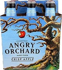 Angry Orchard Crisp Apple Hard Cider, 6 pk, 12 oz bottles, 5% ABV