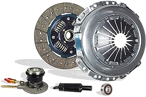 SOUTHEASTCLUTCH Clutch With Slave Kit Compatible With Canyon Colorado Canyon I-280 I-290 Z71 Z85 SL SLE SLT WT Extended Fleet 2004-2012 2.8L 2770CC 169Cu. In. l4 GAS DOHC Naturally Aspirated (04-219S)