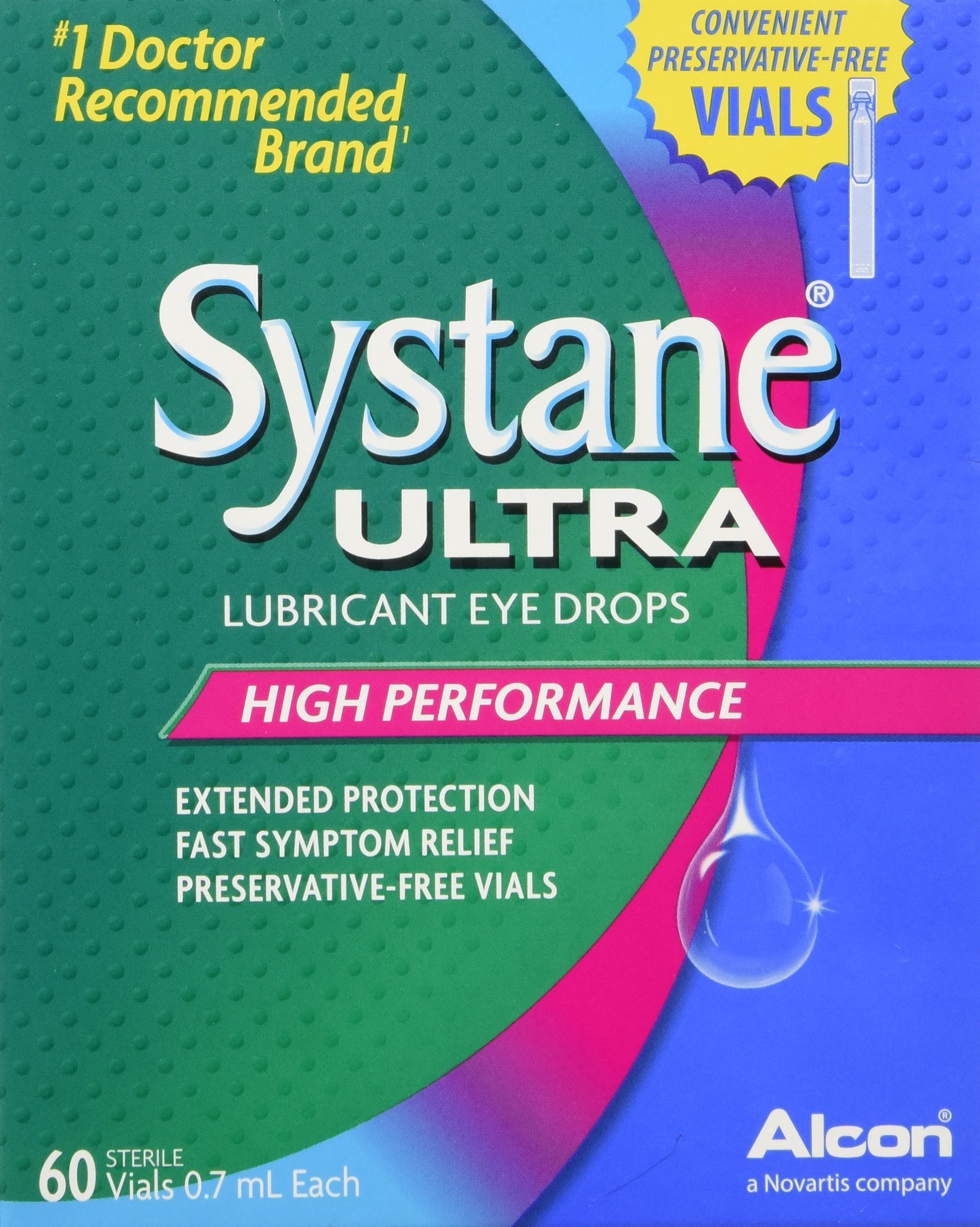 Systane Ultra Lubricant Eye Drops 3 Pack, 3 Count Health