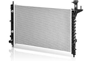 Auto Dynasty Radiator for 2007-2017 Buick Enclave Chevy Traverse GMC Acadia Limited Saturn Outlook AT, DPI 13007 Factory Style 1-Row Cooling Radiator, Aluminum Core