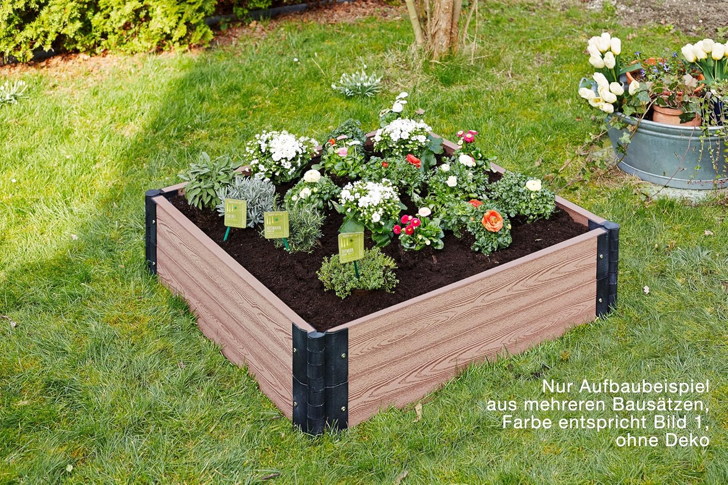 Gartenfreude EVERFLOOR WPC Marca (Madera/Mezcla de plástico ...