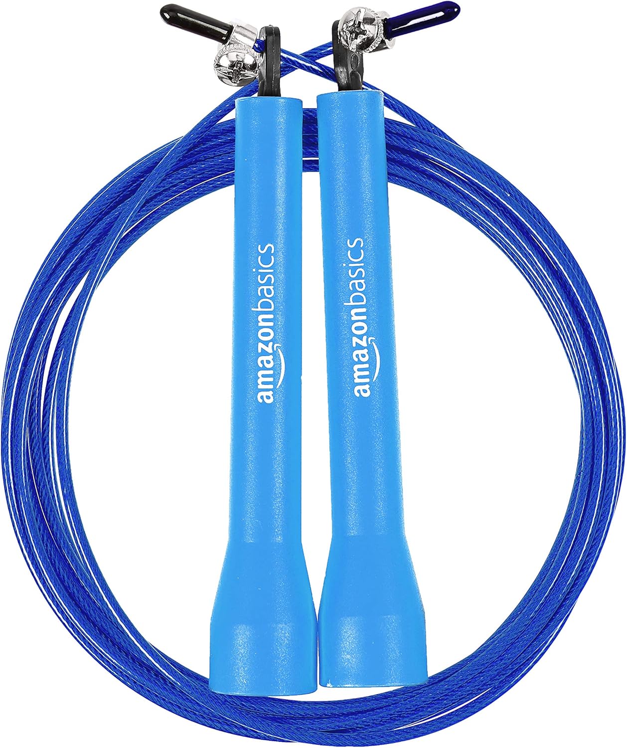 AmazonBasics Plastic Speed Jump Rope, Blue Amazon.co.uk Sports & Outdoors