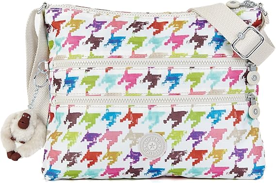 kipling alvar printed crossbody bag